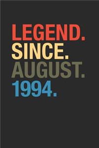 Legend Since August 1994