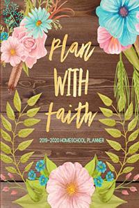Plan With Faith 2019-2020 Homeschool Planner