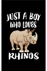 Just A Boy Who Loves Rhinos