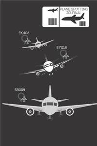 Plane Spotting Journal - 120 Pages 6x9