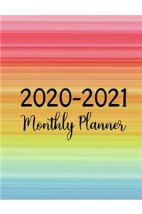 2020-2021 Monthly Planner