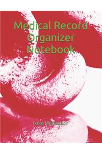 Medical Record Organizer Notebook