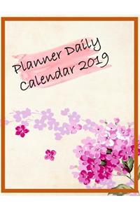 Planner Daily Calendar 2019