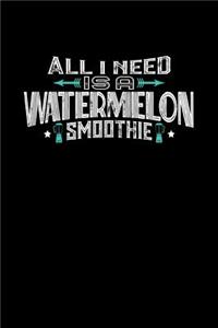 All I Need Is A Watermelon Smoothie