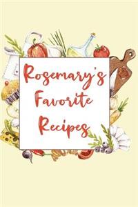 Rosemary's Favorite Recipes
