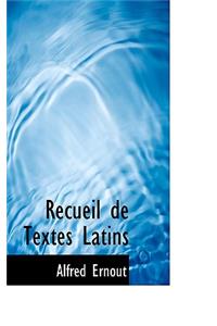 Recueil de Textes Latins