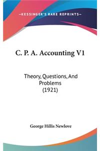 C. P. A. Accounting V1