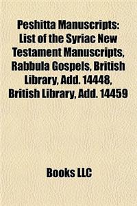 Peshitta Manuscripts