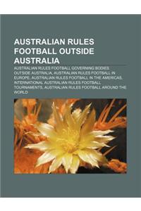 Australian Rules Football Outside Australia