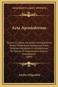 Acta Apostolorum
