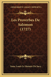 Les Proverbes De Salomon (1727)