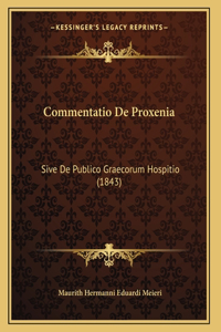 Commentatio De Proxenia