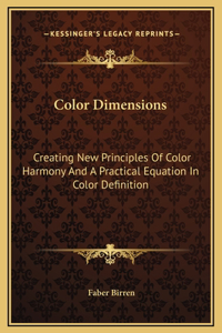 Color Dimensions