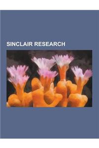 Sinclair Research: ZX Spectrum, Clive Sinclair, John Mathieson, Martin Brennan, Sinclair Radionics, Sinclair Basic, Timex Sinclair 1000,