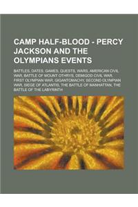 Camp Half-Blood - Percy Jackson and the Olympians Events