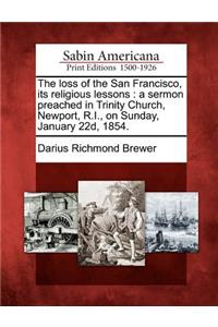 Loss of the San Francisco, Its Religious Lessons