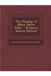 Passing of Mary Baker Eddy
