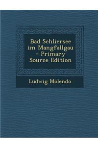 Bad Schliersee Im Mangfallgau