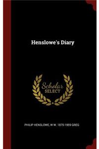 Henslowe's Diary
