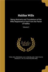 Halifax Wills