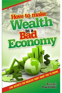 HOW TO MAKE WEALTH IN A BAD ECONOMY -Secrets the Wealthy don't want you to Know