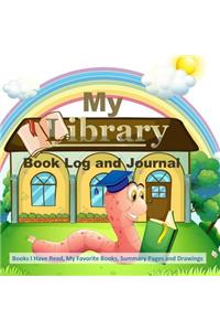 My Library Book Log and Journal