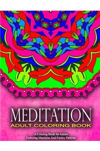 MEDITATION ADULT COLORING BOOKS - Vol.12: women coloring books for adults