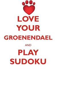 Love Your Groenendael and Play Sudoku Belgian Groenendael Shepherd Sudoku Level 1 of 15