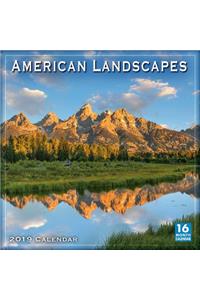 2019 American Landscapes 16-Month Wall Calendar: By Sellers Publishing