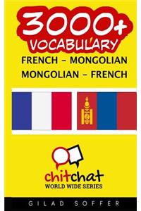 3000+ French - Mongolian Mongolian - French Vocabulary