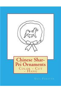 Chinese Shar-Pei Ornaments