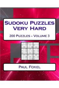 Sudoku Puzzles Very Hard Volume 3