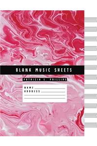 Blank Music Sheets