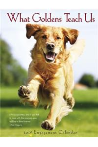 What Goldens Teach Us 2019 Engagement Calendar (Dog Breed Calendar)