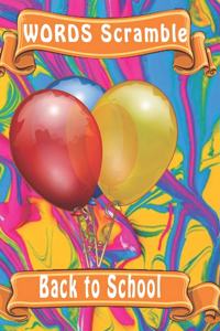 word scramble Back to School