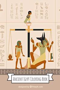 Ancient Egypt Coloring Book