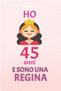 ho 45 anni e sono regina