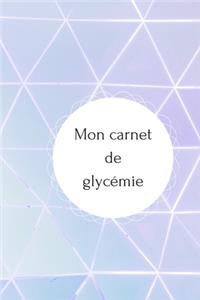 Mon carnet de glycémie