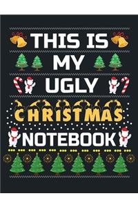 This is my ugly Christmas notebook