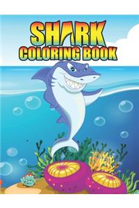 Shark coloring Book