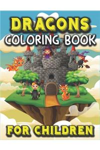 Dragons Coloring Book for Children