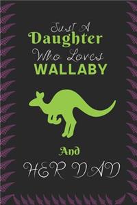 Just A Daughter Who Loves Wallaby & her dad