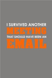I Survived Another Meeting That Should Have Been An Email
