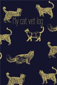My cat vet log
