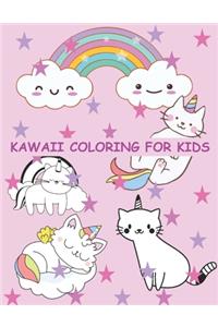 Kawaii Coloring For Kids