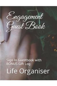 Engagement Guest Book