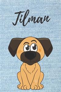 Tilman Hunde Notizbuch / Malbuch / Tagebuch / Journal / DIN A5 / Geschenk