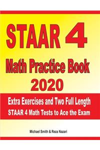 STAAR 4 Math Practice Book 2020