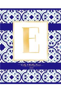 Weekly & Monthly Planner 2020 E