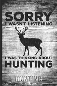 Hunting Log Book Journal for Hunter